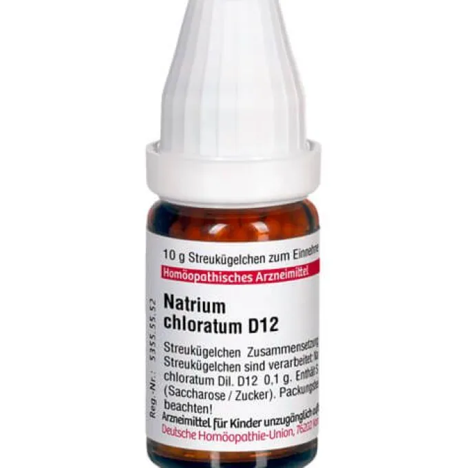 NATRIUM CHLORATUM D 12 Globuli 10 g