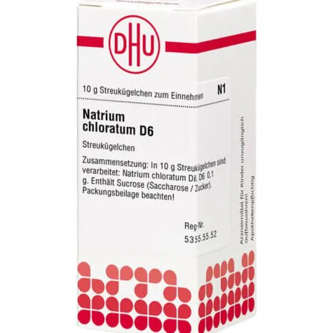 NATRIUM CHLORATUM D 6 Globuli 10 g