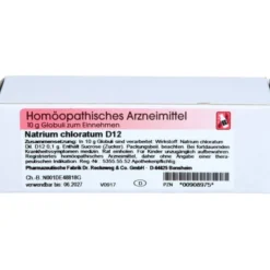 NATRIUM CHLORATUM D 12 Globuli 10 g
