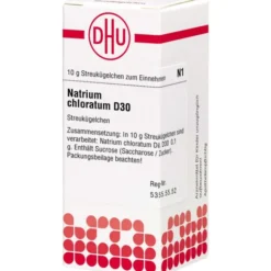 NATRIUM CHLORATUM D 30 Globuli 10 g