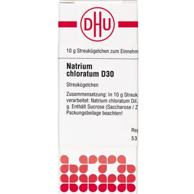 NATRIUM CHLORATUM D 30 Globuli 10 g