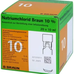 NATRIUMCHLORID 10% Braun MPC Infusionslsg.-Konz. 20X10 ml