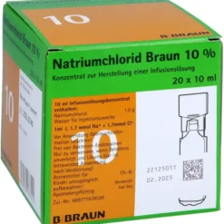 NATRIUMCHLORID 10% Braun MPC Infusionslsg.-Konz. 20X10 ml