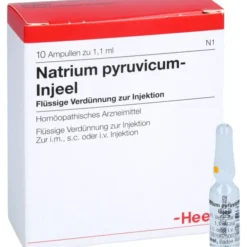 NATRIUM PYRUVICUM Injeel Ampullen 10 St