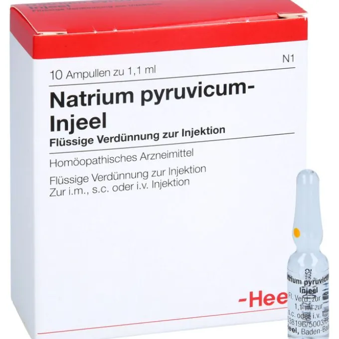 NATRIUM PYRUVICUM Injeel Ampullen 10 St