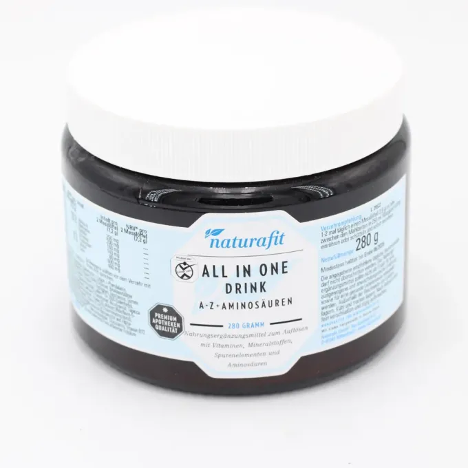 NATURAFIT All in One Drink A-Z+Aminosäuren Pulver 280 g