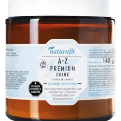 NATURAFIT A-Z Premium Drink Kirsche Pulver 140 g