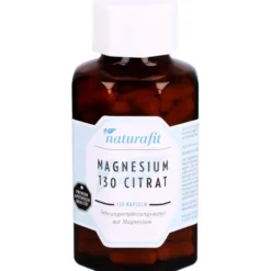 NATURAFIT Magnesium 130 Citr Kapseln 120 Stück
