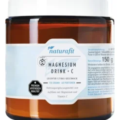 NATURAFIT Magnesium Drink+C Citrus Pulver 150 g