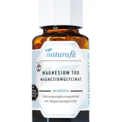 NATURAFIT Magnesium 100 mg Magnesiumglycinat Kaps. 60 Stück