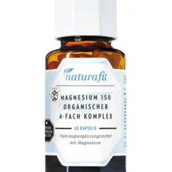 NATURAFIT Magnesium 150 organischer 4-fach Komplex 60 Stück