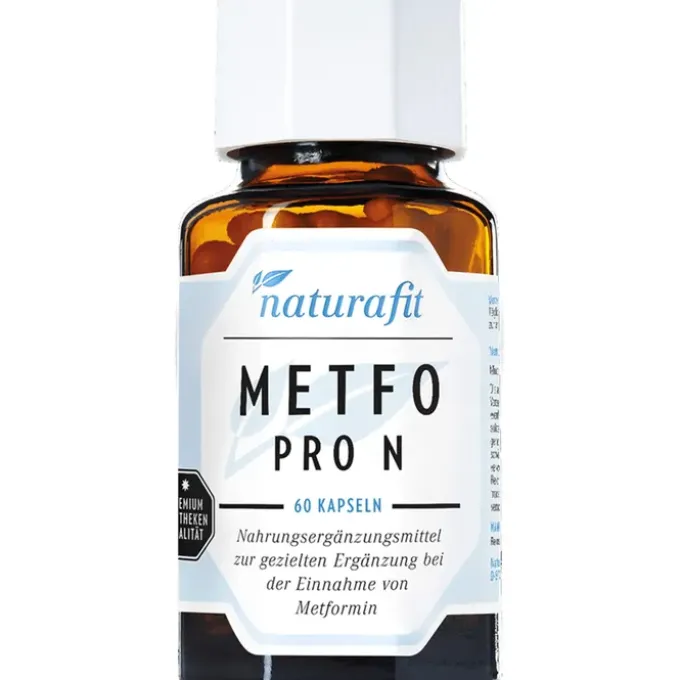 NATURAFIT Metfo Pro N Kapseln 60 Stück