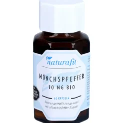 NATURAFIT Mönchspfeffer 10 mg Bio Kapseln 60 Stück