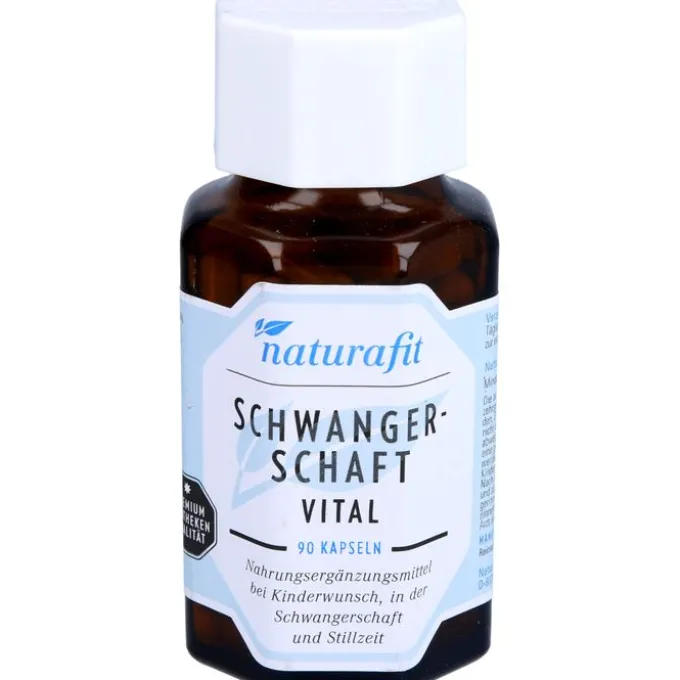 NATURAFIT Schwangerschaft Vital Kapseln 90 Stück
