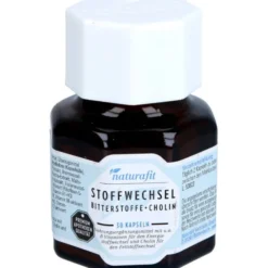 NATURAFIT Stoffwechsel Bitterstoffe+Cholin Kapseln 30 Stück
