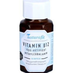 NATURAFIT Vitamin B12 1000 μg aktiviert Kapseln 90 Stück