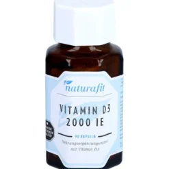 NATURAFIT Vitamin D3 2000 I.E. Kapseln 90 Stück