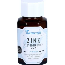 NATURAFIT Zink Histidin plus C+D Kapseln 90 Stück