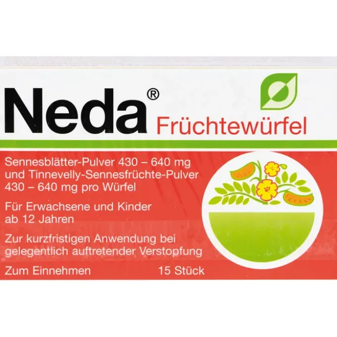 NEDA Früchtewürfel 15 St