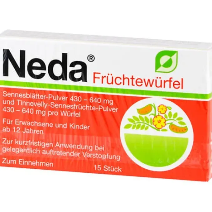 NEDA Früchtewürfel 15 St