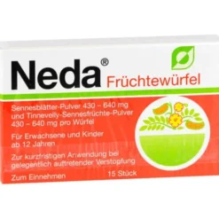 NEDA Früchtewürfel 15 St