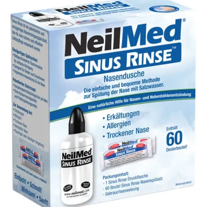 NEILMED Sinus Rinse Nasendusche+60 Btl.Spülsalz 1 P
