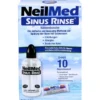 NEILMED Sinus Rinse Nasendusche+10 Btl.Spülsalz 1 P