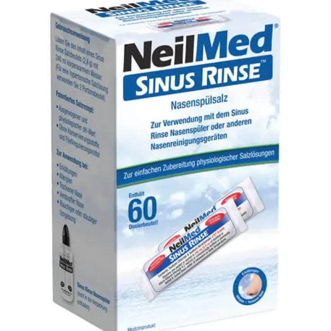 NEILMED Sinus Rinse Nasenspülsalz Beutel 60X2,4 g