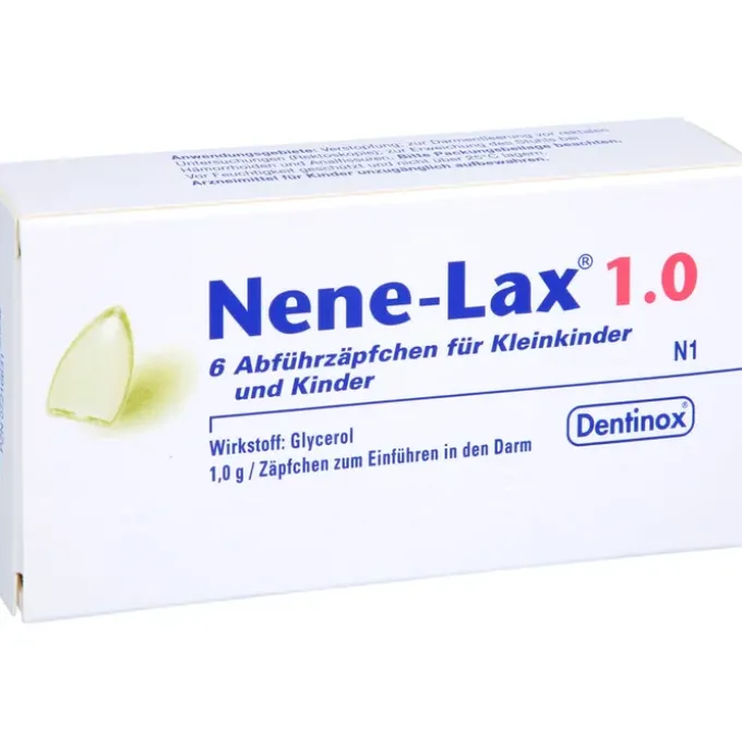 NENE LAX 1,0 Suppos.f.Kleinkdr.u.Kdr. 6 St