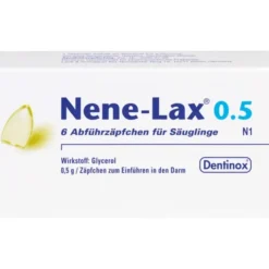 NENE LAX 0,5 Suppos.f.Säugl. 6 St