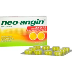 NEO-ANGIN Benzydamin akute Halsschmerzen Zitrone 20 St