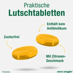 NEO-ANGIN Benzydamin akute Halsschmerzen Zitrone 20 St