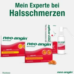 NEO-ANGIN Benzydamin akute Halsschmerz.Honig-Oran. 20 St