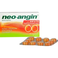 NEO-ANGIN Benzydamin akute Halsschmerz.Honig-Oran. 20 St