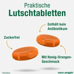 NEO-ANGIN Benzydamin akute Halsschmerz.Honig-Oran. 20 St