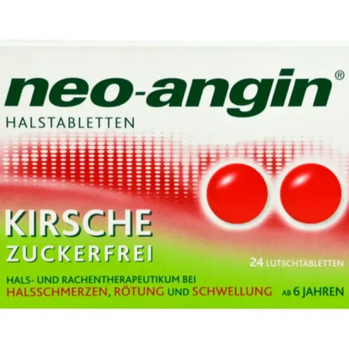 NEO-ANGIN Halstabletten Kirsche 24 St