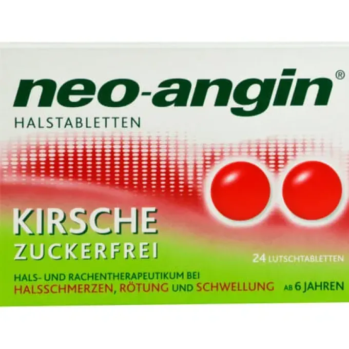 NEO-ANGIN Halstabletten Kirsche 24 St