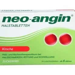 NEO-ANGIN Halstabletten Kirsche 24 St