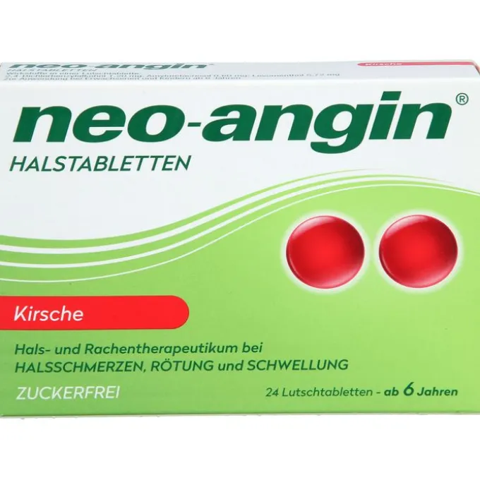 NEO-ANGIN Halstabletten Kirsche 24 St