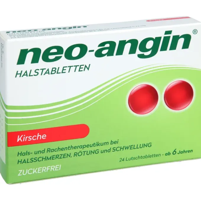 NEO-ANGIN Halstabletten Kirsche 24 St