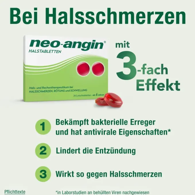 NEO-ANGIN Halstabletten 24 St