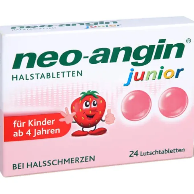NEO-ANGIN junior Halstabletten 24 St