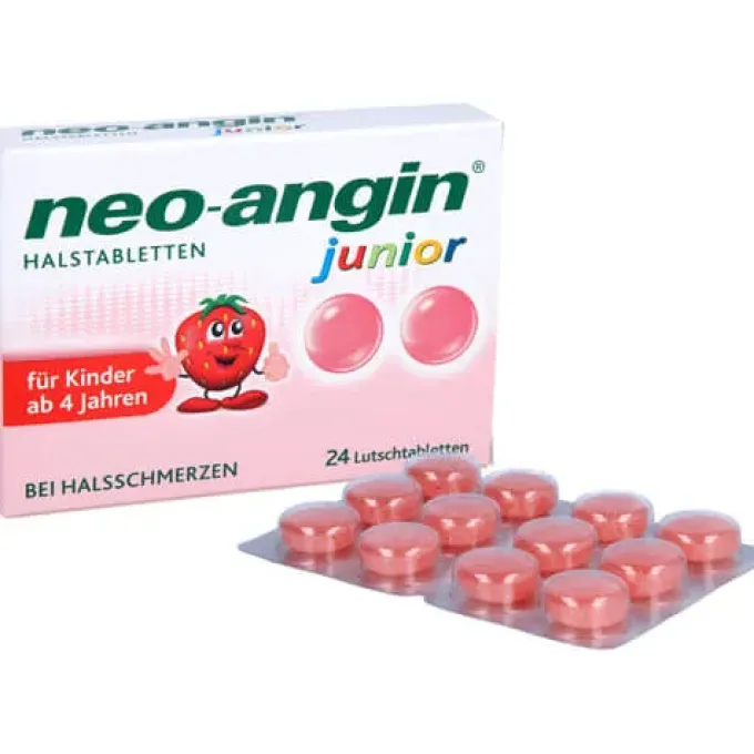 NEO-ANGIN junior Halstabletten 24 St