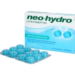NEO-HYDRO Lutschtabletten Menthol zuckerfrei 24 Stück