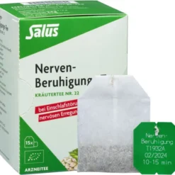 NERVEN-BERUHIGUNGS-Tee Kräutertee Nr.22 Bio Salus 15 Stück