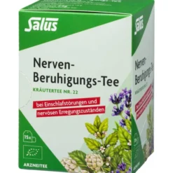 NERVEN-BERUHIGUNGS-Tee Kräutertee Nr.22 Bio Salus 15 Stück