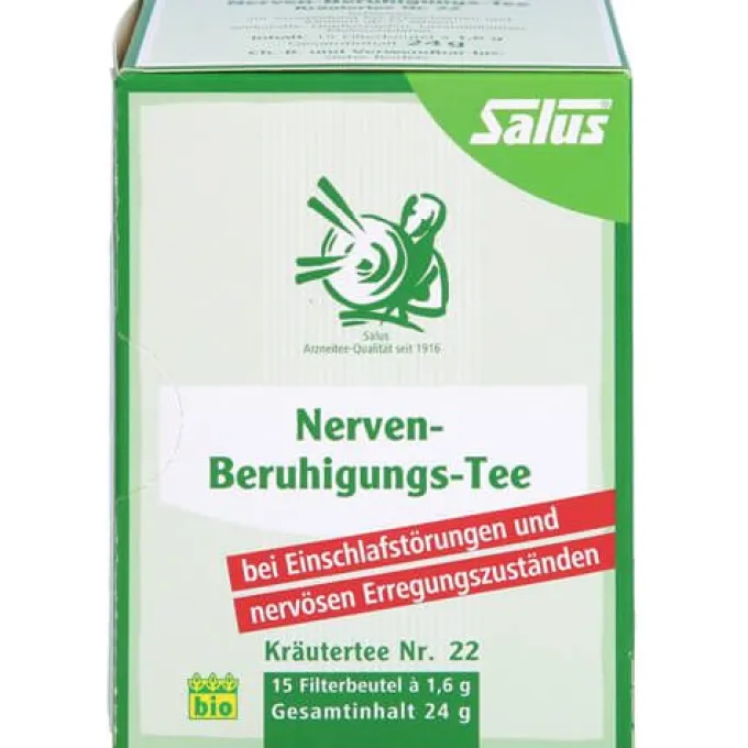 NERVEN-BERUHIGUNGS-Tee Kräutertee Nr.22 Bio Salus 15 Stück