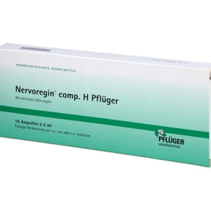 NERVOREGIN comp.H Pflüger Ampullen 10 St