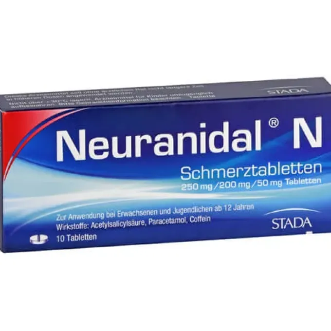 NEURANIDAL N Tabletten 10 St
