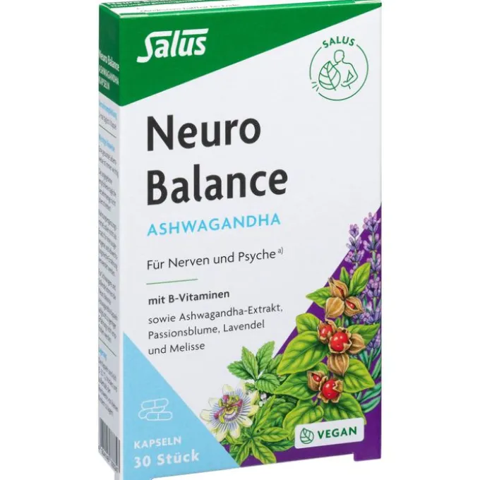 NEURO BALANCE Ashwagandha Kapseln Salus 30 Stück